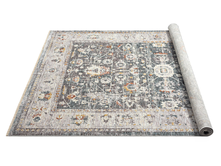 American cover design / Persian weavers Aurora 852 Steel Rug