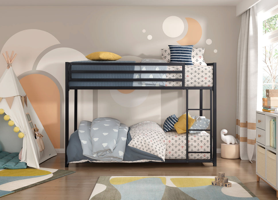 Jovie Black Metal Twin/Twin Bunk Bed