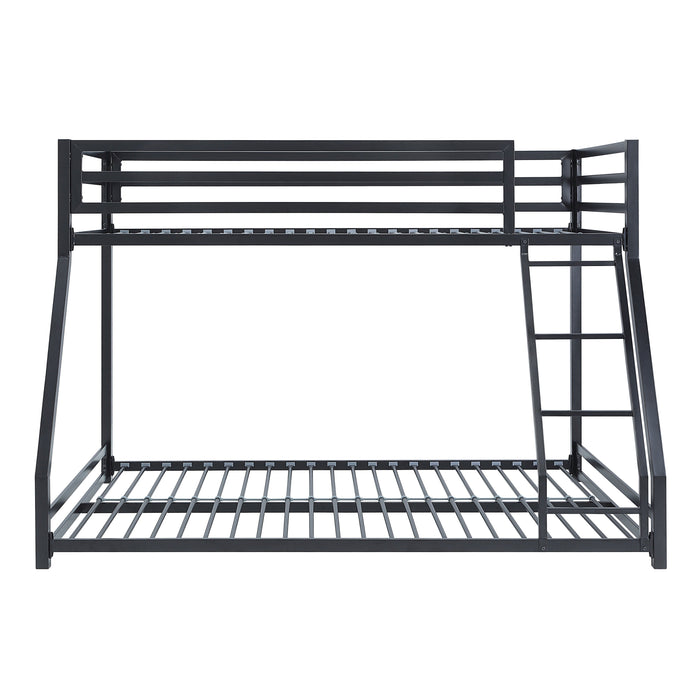 Jovie Black Metal Twin/Full Bunk Bed