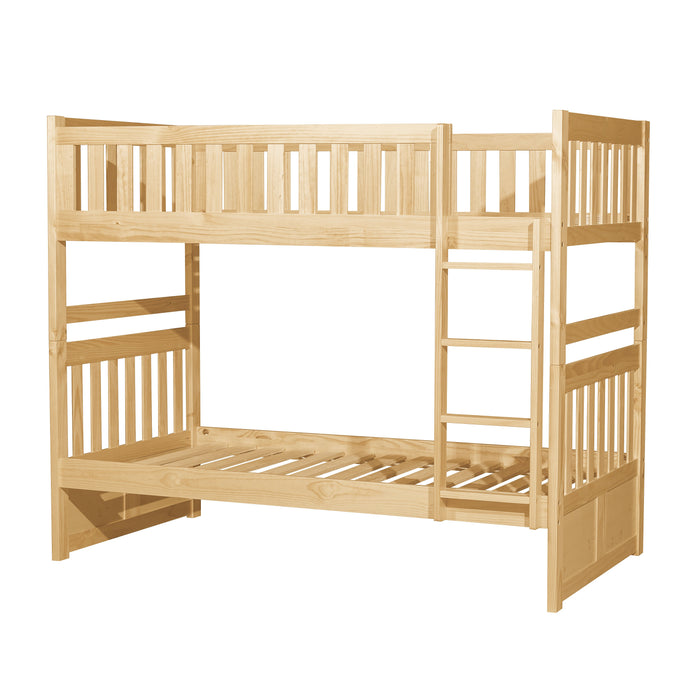 Bartly Pine Twin/Twin Bunk Bed