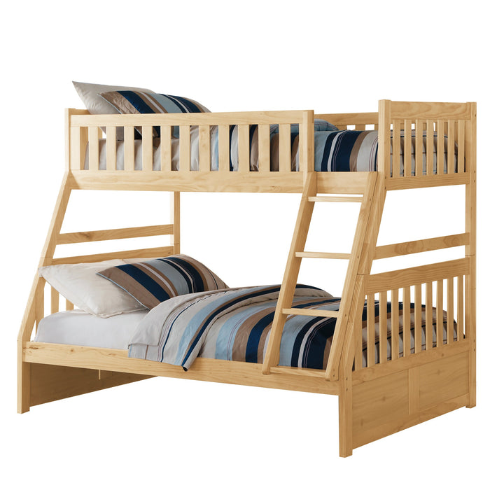 Bartly Pine Twin/Full Bunk Bed