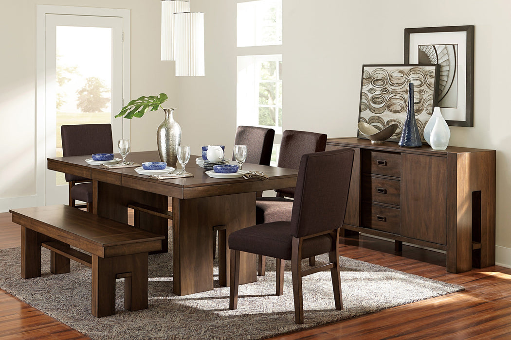 Sedley Walnut Extendable Dining Table