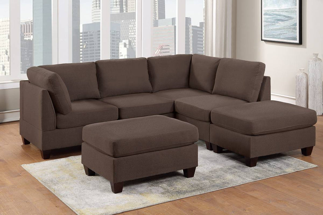 6-Pcs Sectional Modular Set