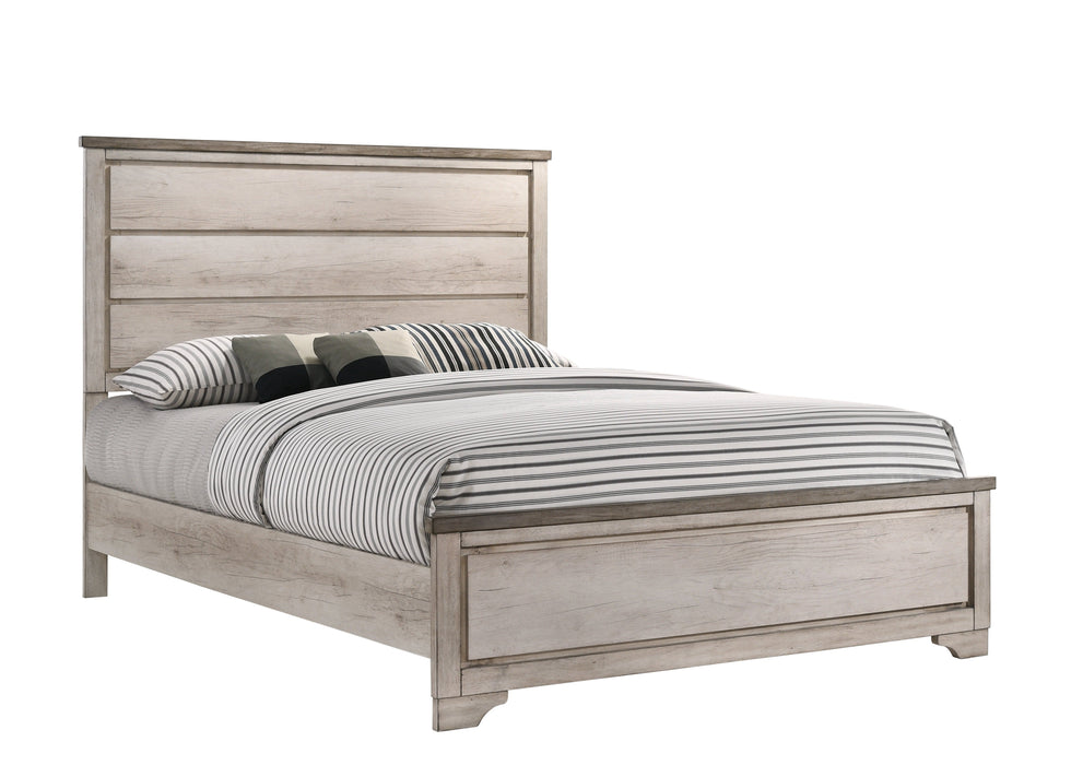 Patterson Driftwood Queen Panel Bed