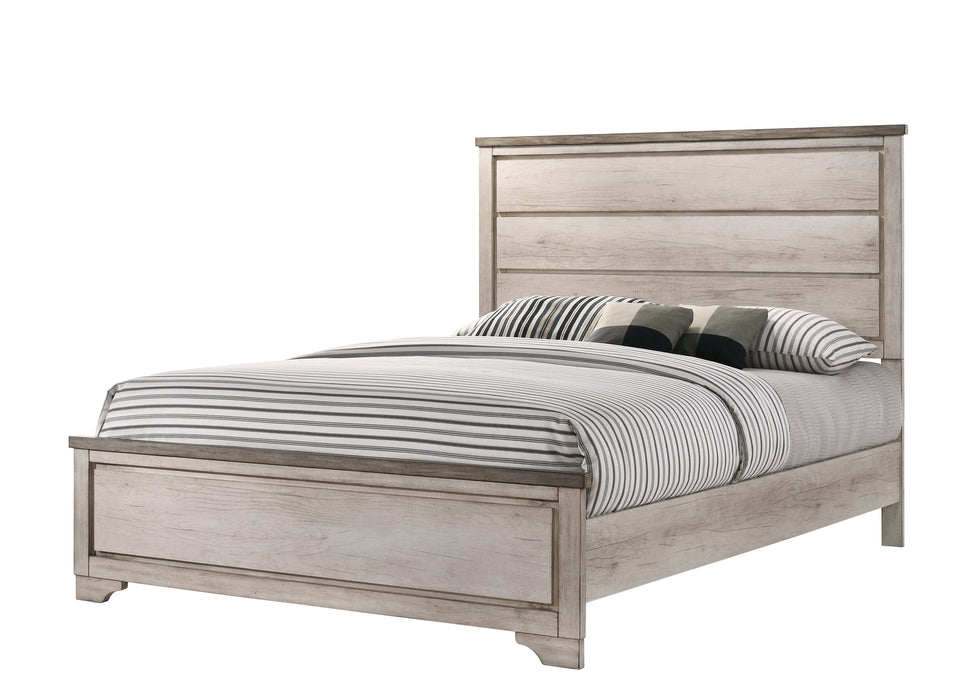 Patterson Driftwood Panel Bedroom Set