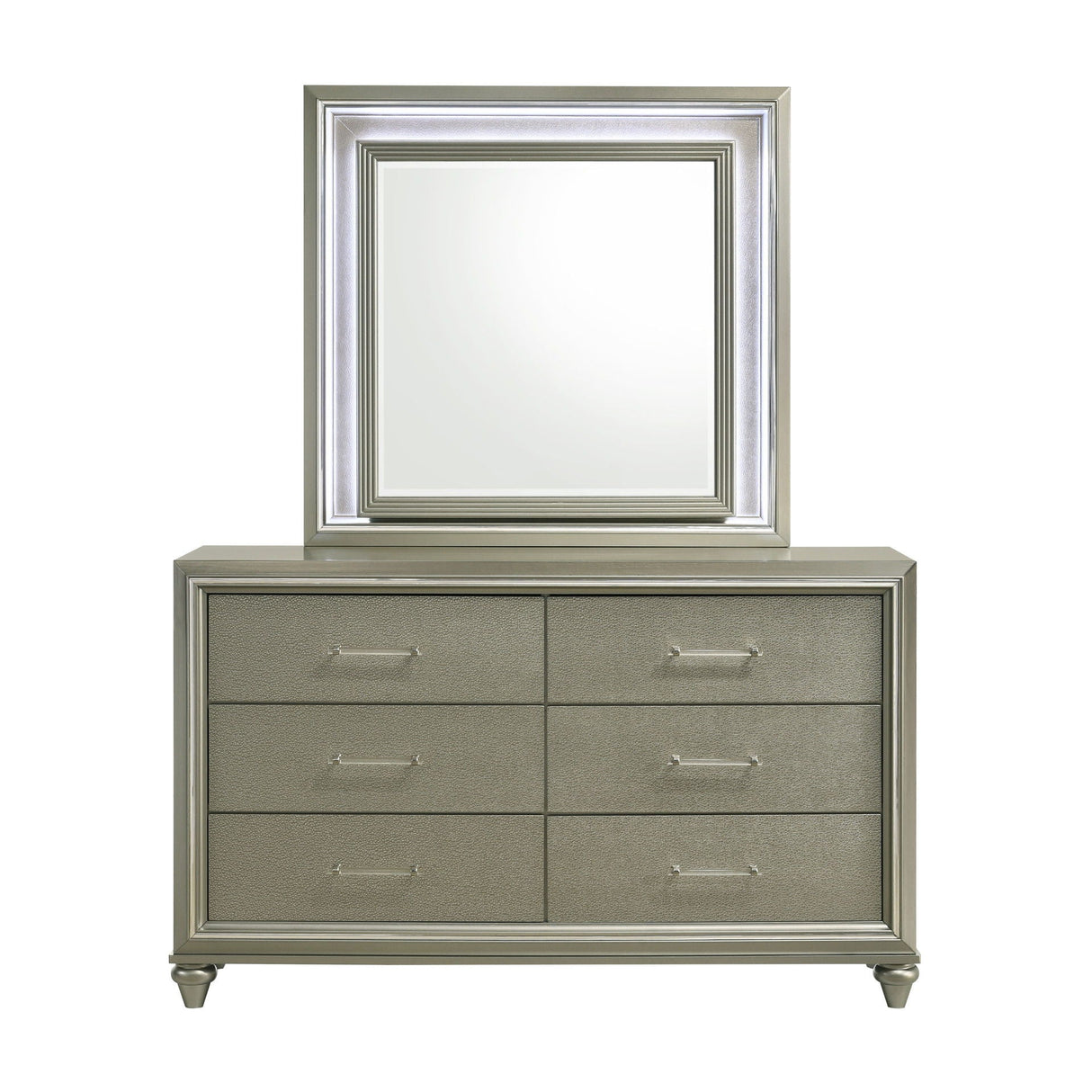 Lumina - Lighted Mirror - Silver