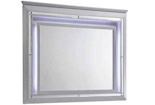 Lillian Silver Bedroom Mirror (Mirror Only)