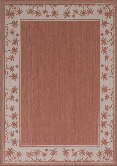 American cover design / Persian weavers Bahamas 669 Terracotta Rug