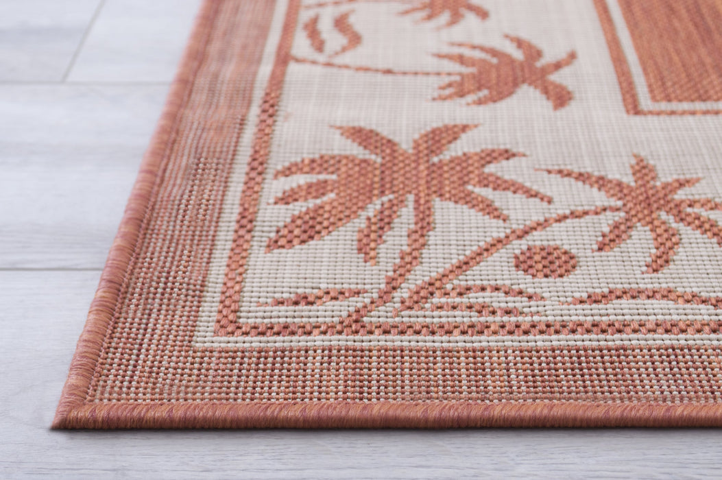 American cover design / Persian weavers Bahamas 669 Terracotta Rug