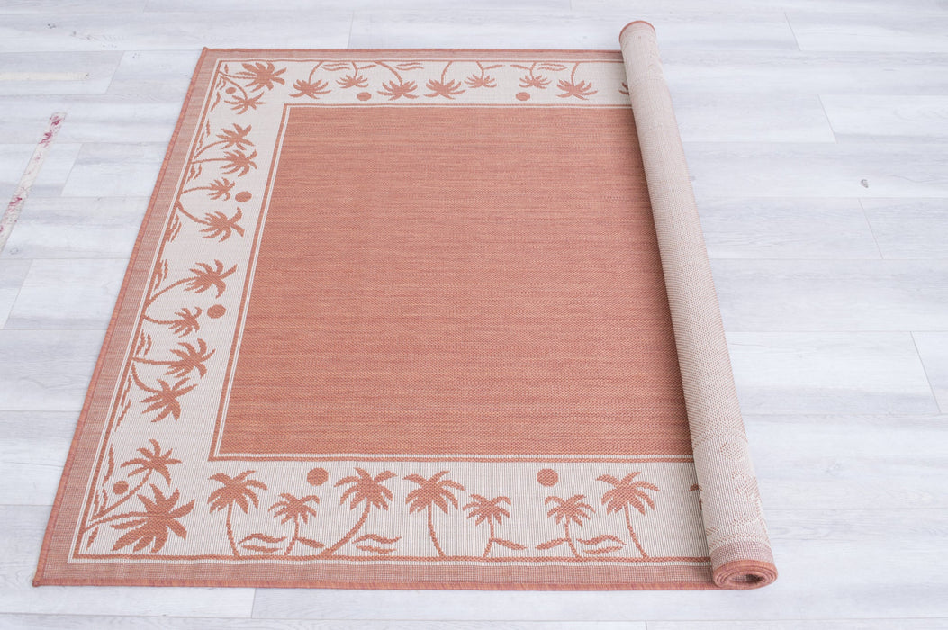 American cover design / Persian weavers Bahamas 669 Terracotta Rug