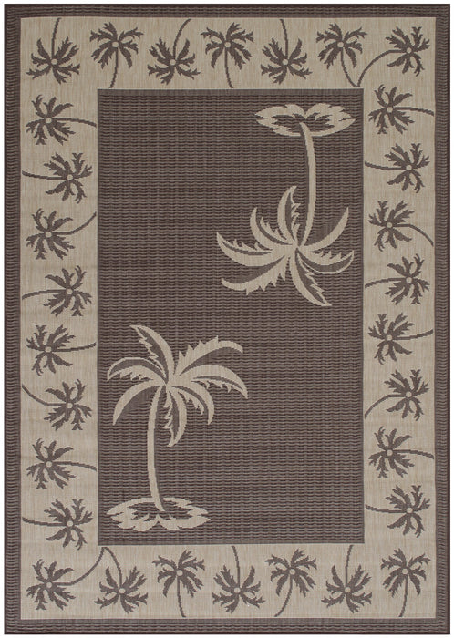 American cover design / Persian weavers Bahamas 670 Chocolate Rug