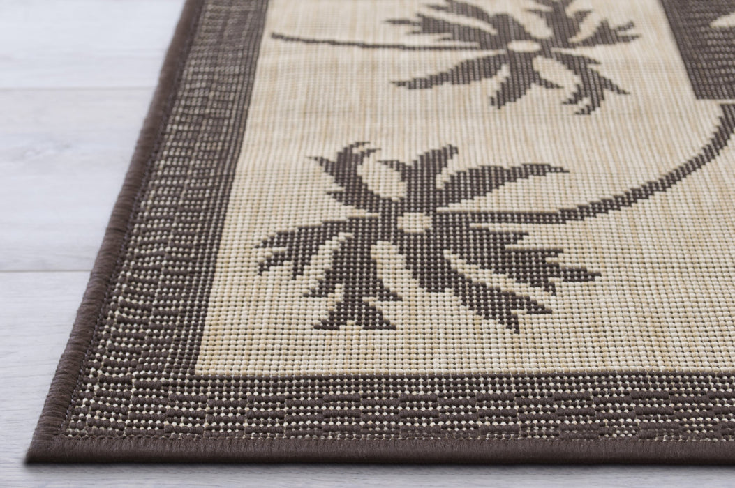 American cover design / Persian weavers Bahamas 670 Chocolate Rug