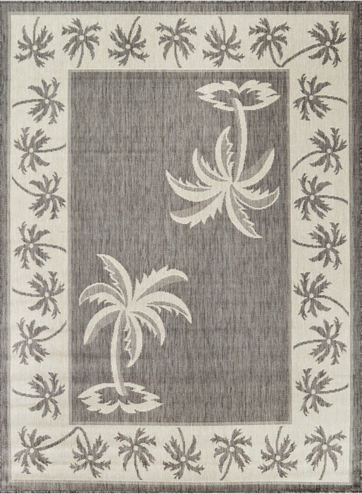 American cover design / Persian weavers Bahamas 670 Gray Rug