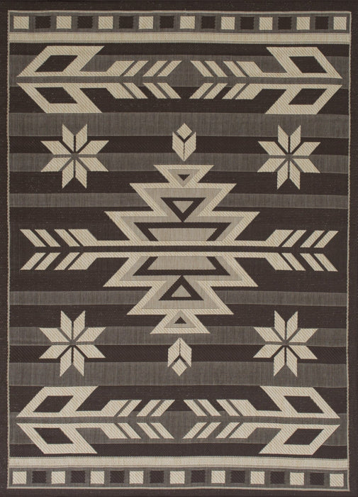 American cover design / Persian weavers Bahamas 672 Chocolate Rug