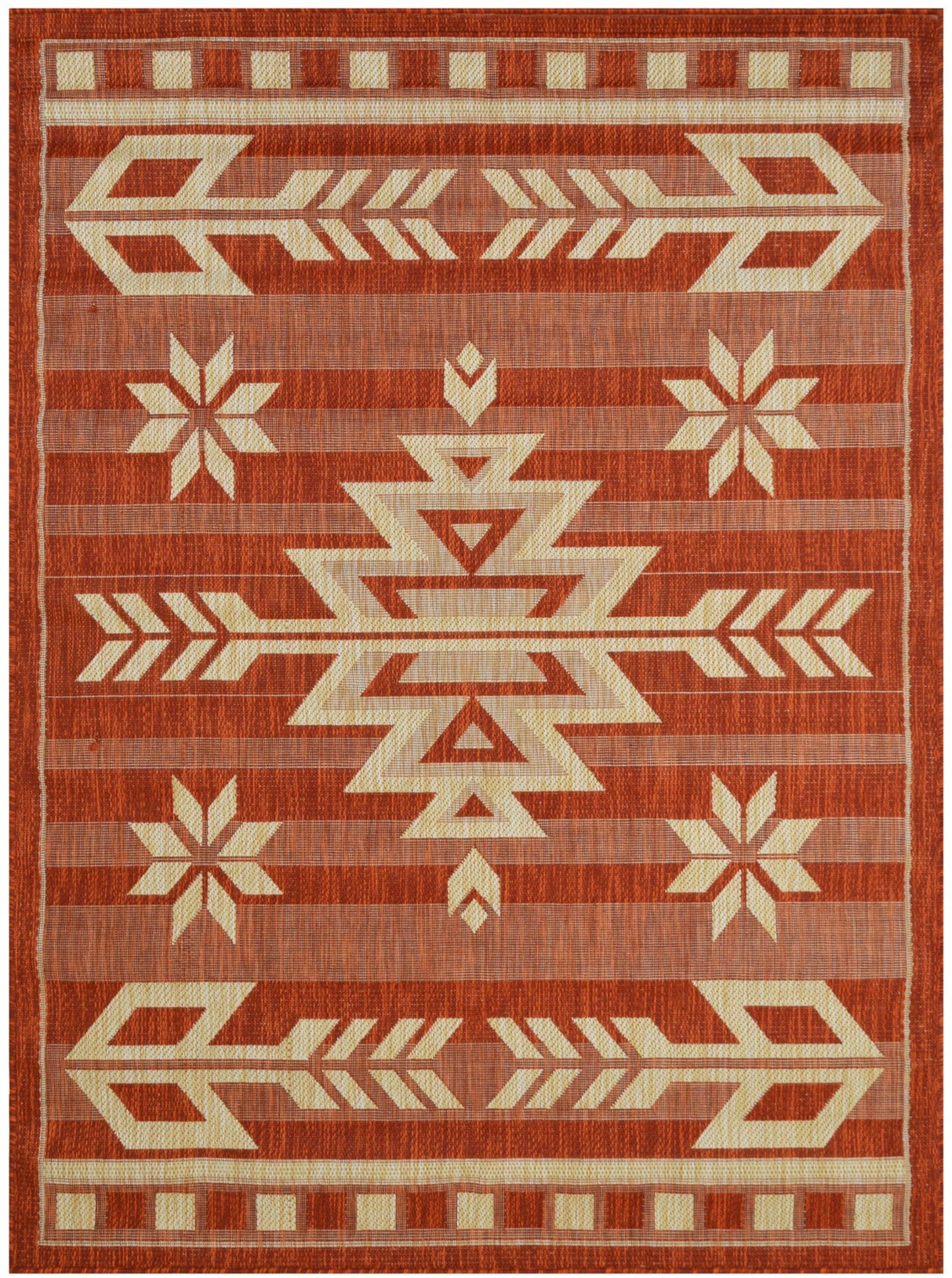 Bahamas 672 Terracotta Rug