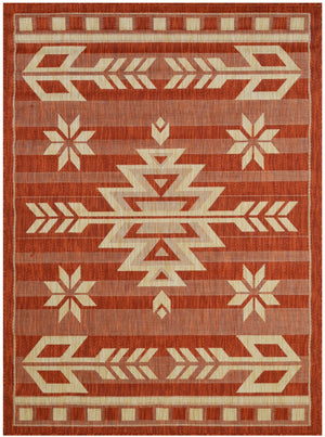 Bahamas 672 Terracotta Rug