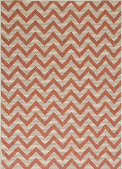 American cover design / Persian weavers Bahamas 674 Terracotta Rug