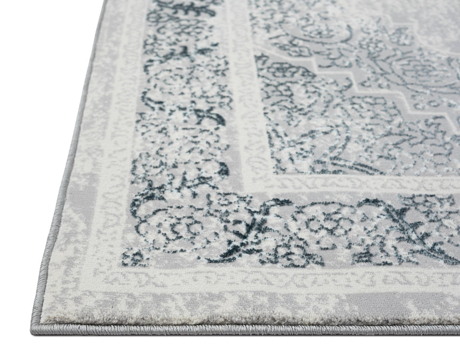 American cover design / Persian weavers Boutique 452 Distressed Slate Rug