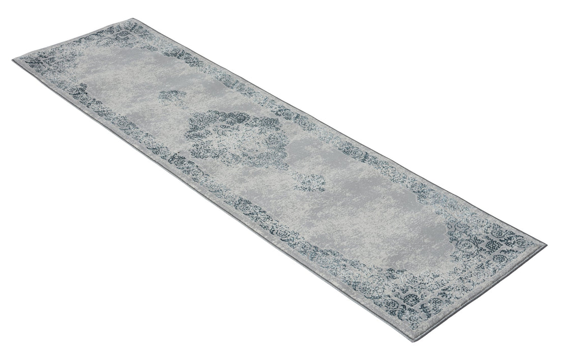 American cover design / Persian weavers Boutique 452 Distressed Slate Rug