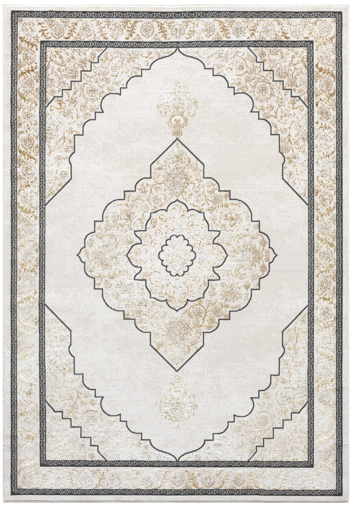 Boutique 452 Gold Rug