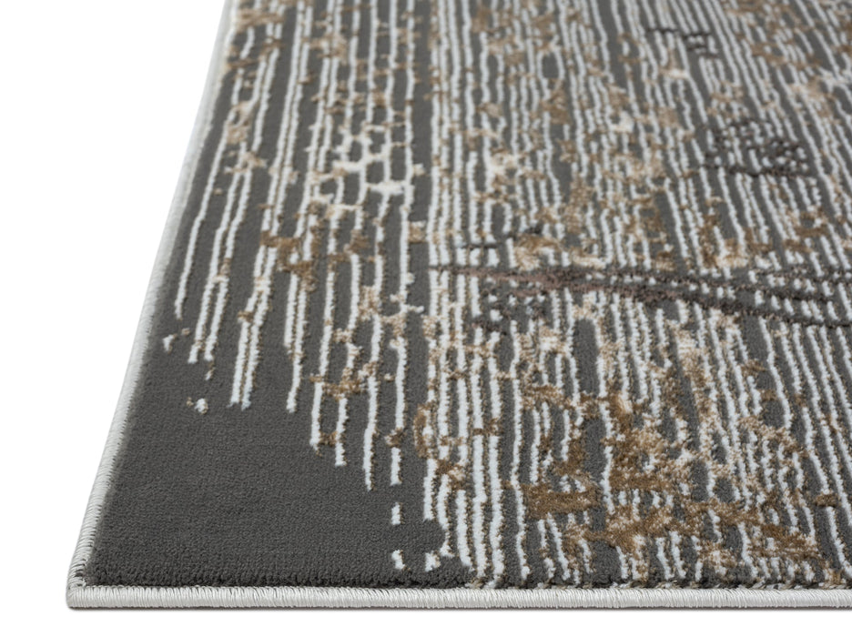 American cover design / Persian weavers Boutique 453 Espresso Rug