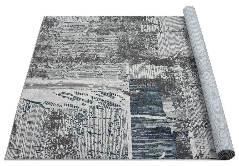 American cover design / Persian weavers Boutique 453 Steel Rug