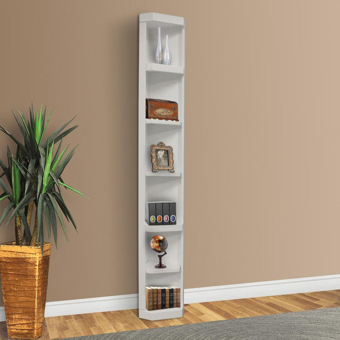 Modern Furniture - Catalina Outside Corner Bookcase - CAT#450