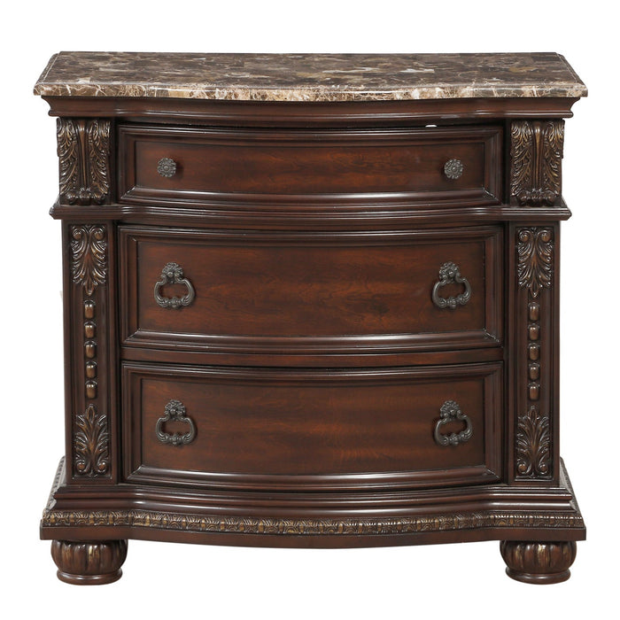 Cavalier Dark Cherry Nightstand