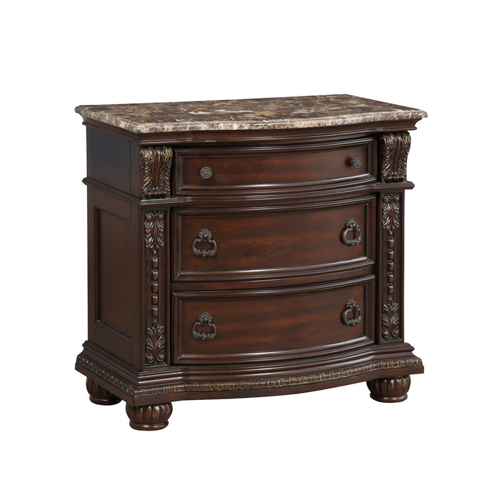 Cavalier Dark Cherry Nightstand