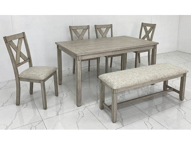 Clara Drift Wood Dining Bench