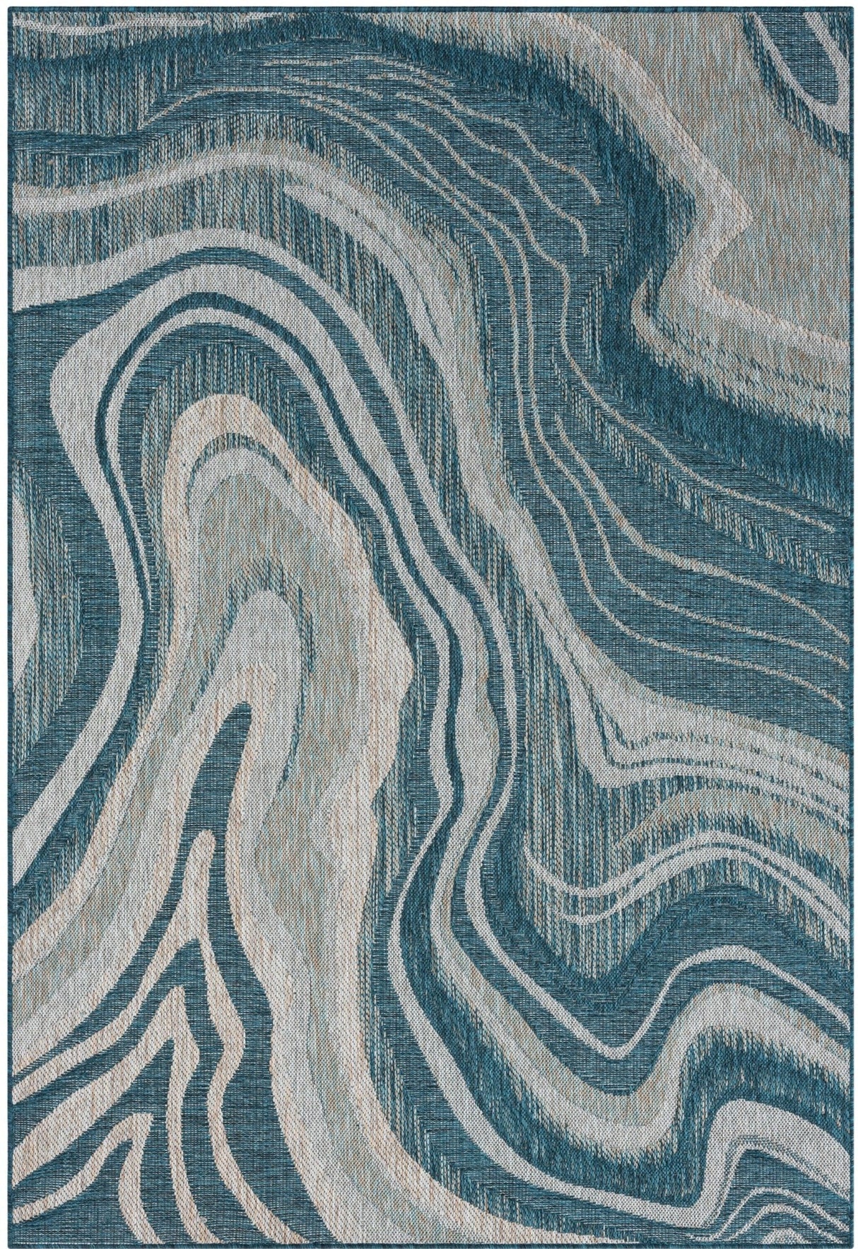 Coastal 661 Aqua Rug