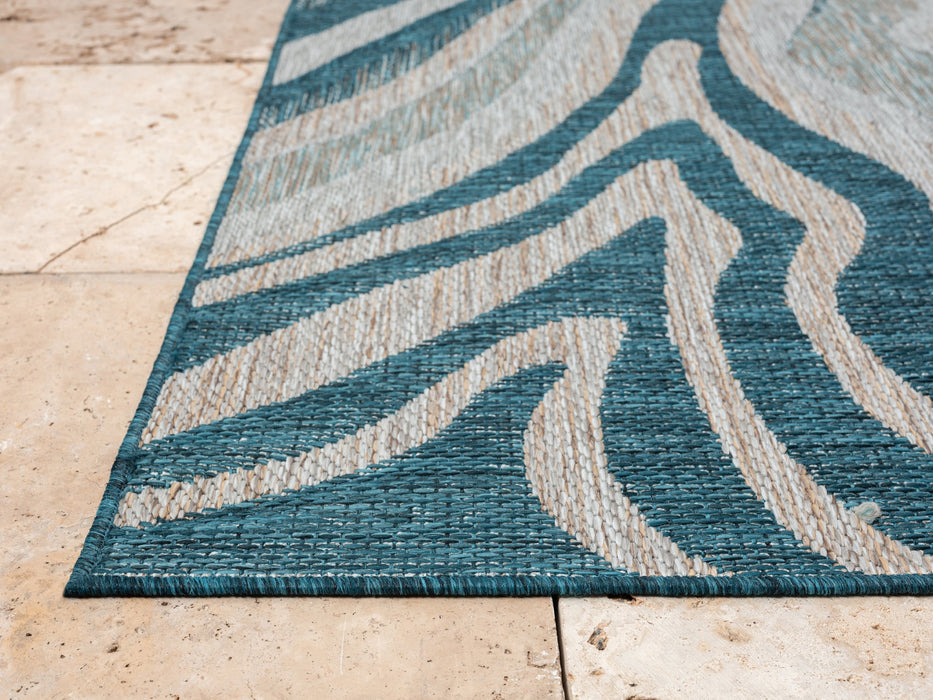 American cover design / Persian weavers Coastal 661 Aqua Rug