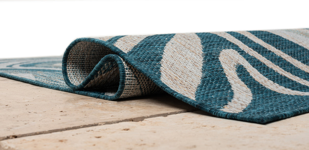 Coastal 661 Aqua Rug