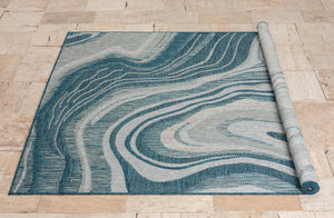 Coastal 661 Aqua Rug