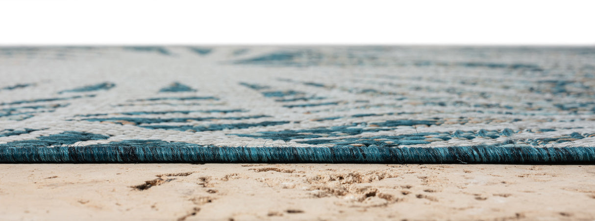 Coastal 662 Turquoise Rug