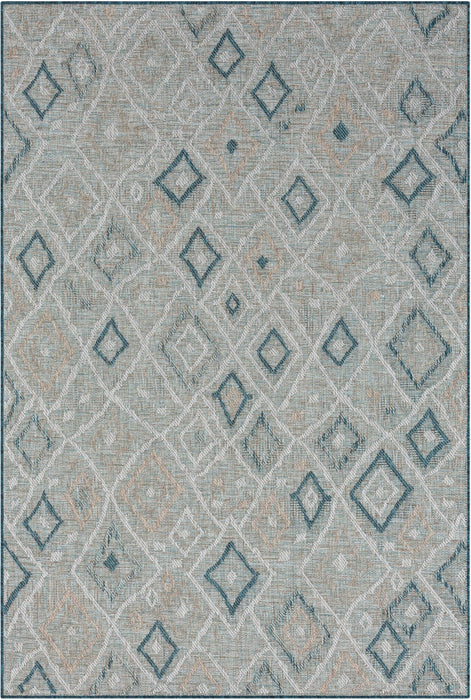 American cover design / Persian weavers Coastal 663 Ocean Rug