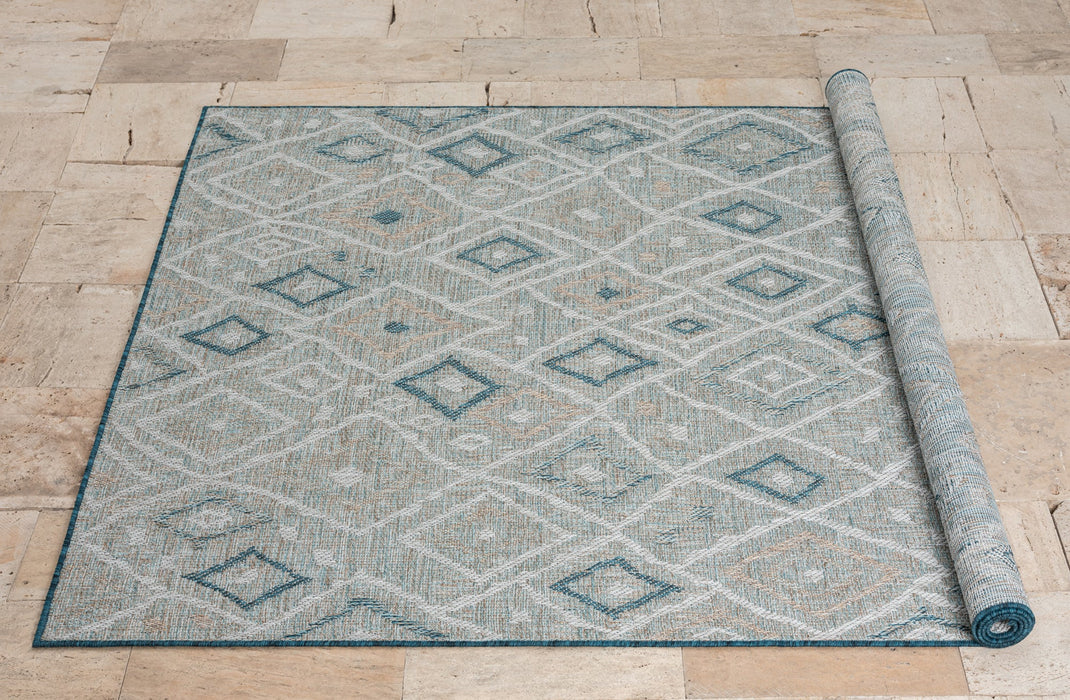 American cover design / Persian weavers Coastal 663 Ocean Rug