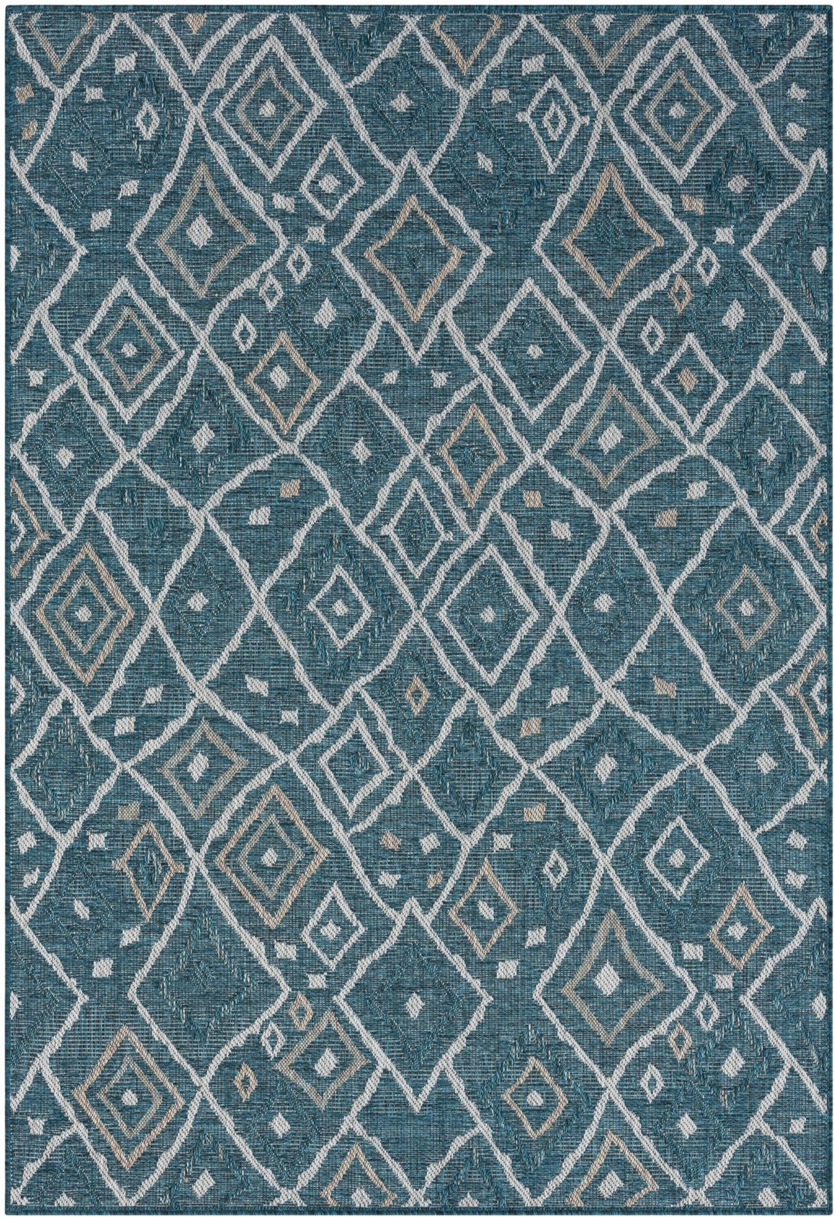Coastal 663 Turquoise Rug