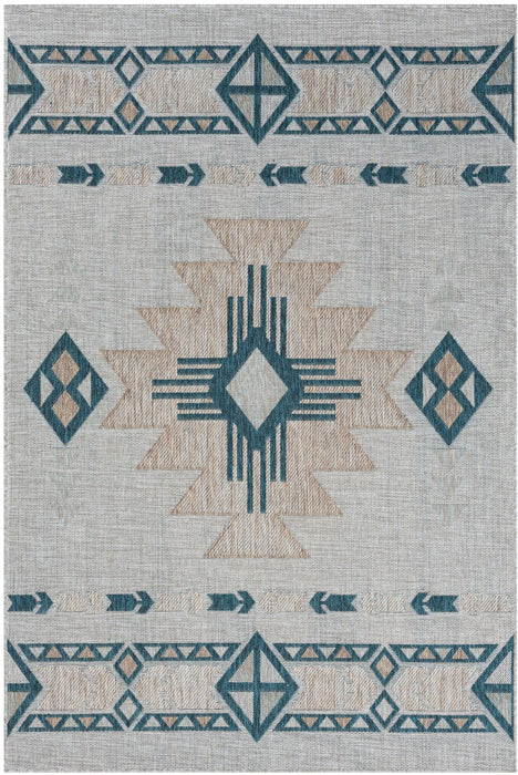 American cover design / Persian weavers Coastal 664 Sand Rug