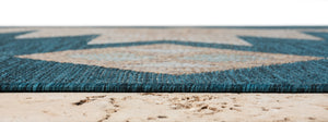 Coastal 664 Turquoise Rug