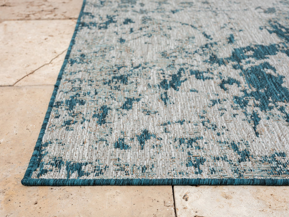 American cover design / Persian weavers Coastal 665 Ocean Rug