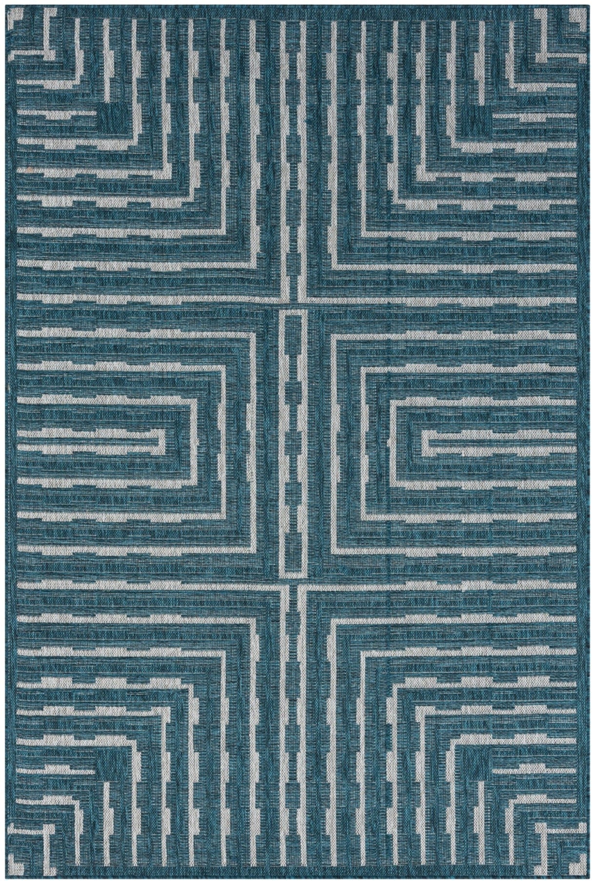 Coastal 667 Turquoise Rug