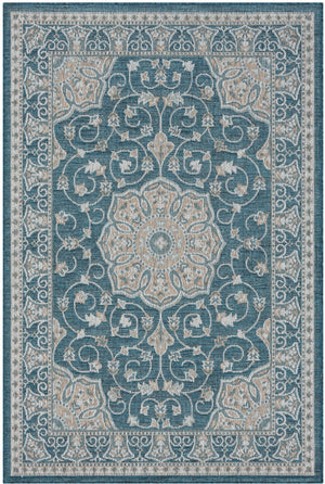 Coastal 668 Turquoise Rug