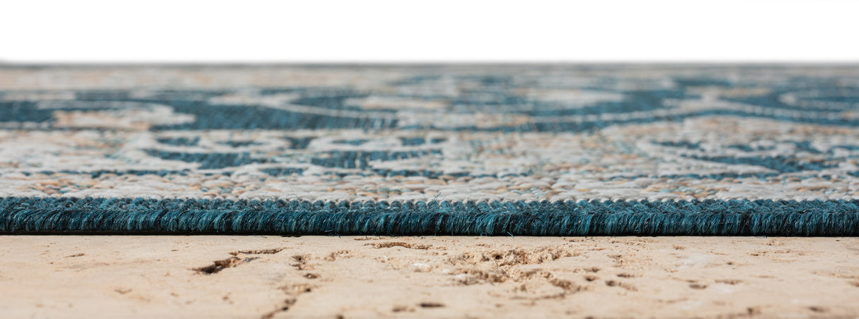 Coastal 668 Turquoise Rug