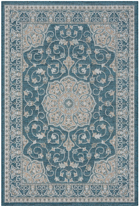 American cover design / Persian weavers Coastal 668 Turquoise Rug