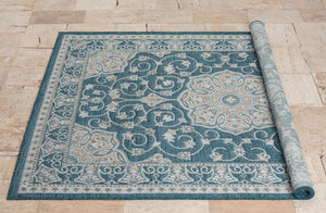 Coastal 668 Turquoise Rug