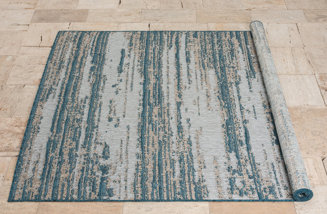 American cover design / Persian weavers Coastal 669 Storm Rug