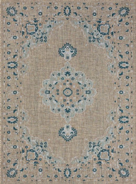 American cover design / Persian weavers Coastal 672 Coconut Rug