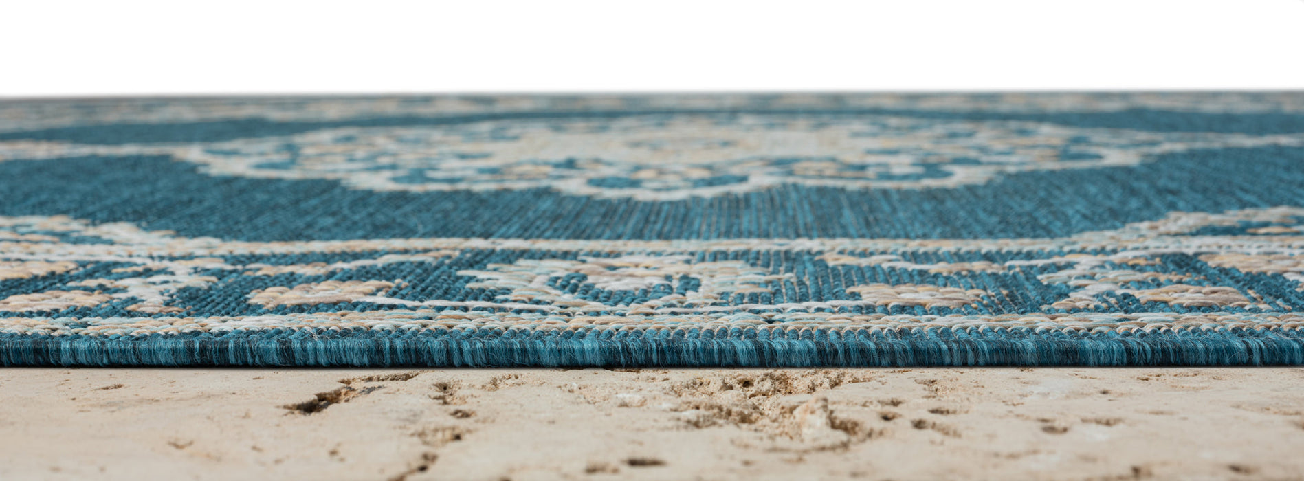 American cover design / Persian weavers Coastal 672 Turquoise Rug