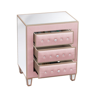 Velvet Bedside Table